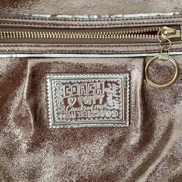 Coach Gold Poppy bag - Picture 2 of 4